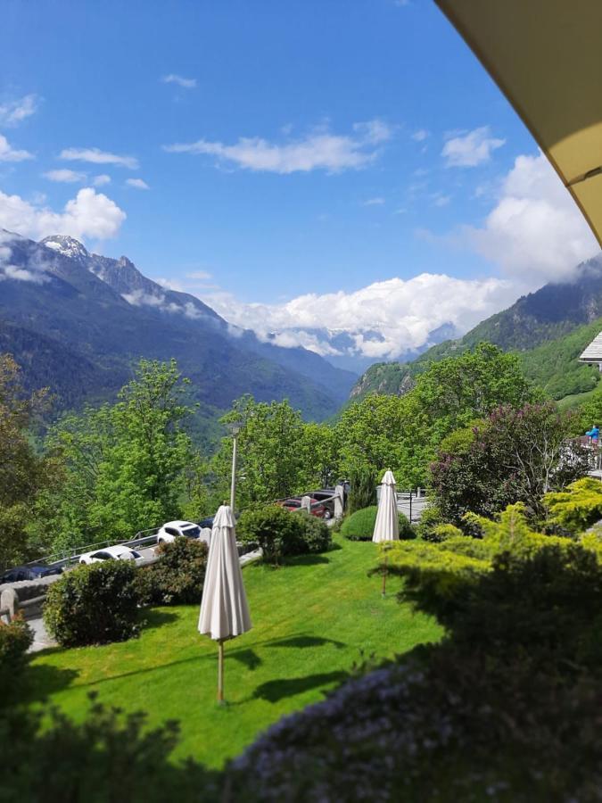 Hotel Stuea Granda Soglio Exterior foto
